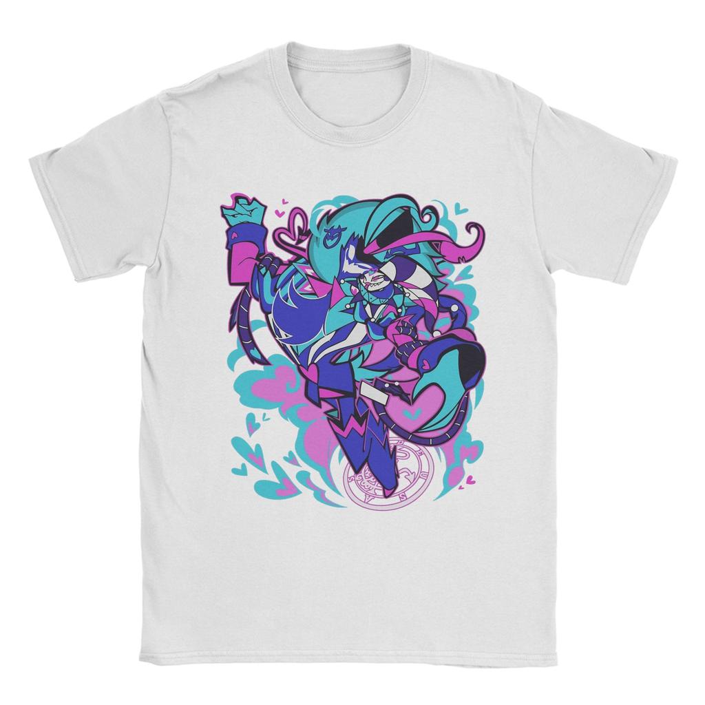 T-shirt Vintage Été Helluvas Bosses Ozzie x Fizzarolli T-shirts Originaux T-shirt en Coton pour Homme Y2K Basique Manches Courtes