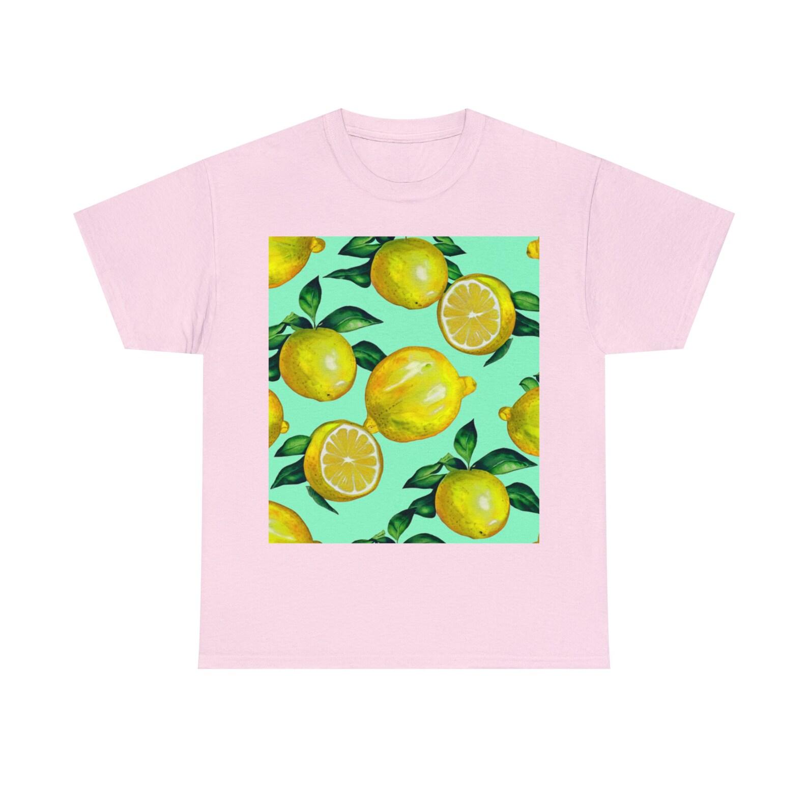 Green Lemon Cotton Tee 140