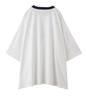 Milkfed Casual Cut Out Logo Big White S/S Top, Women's,