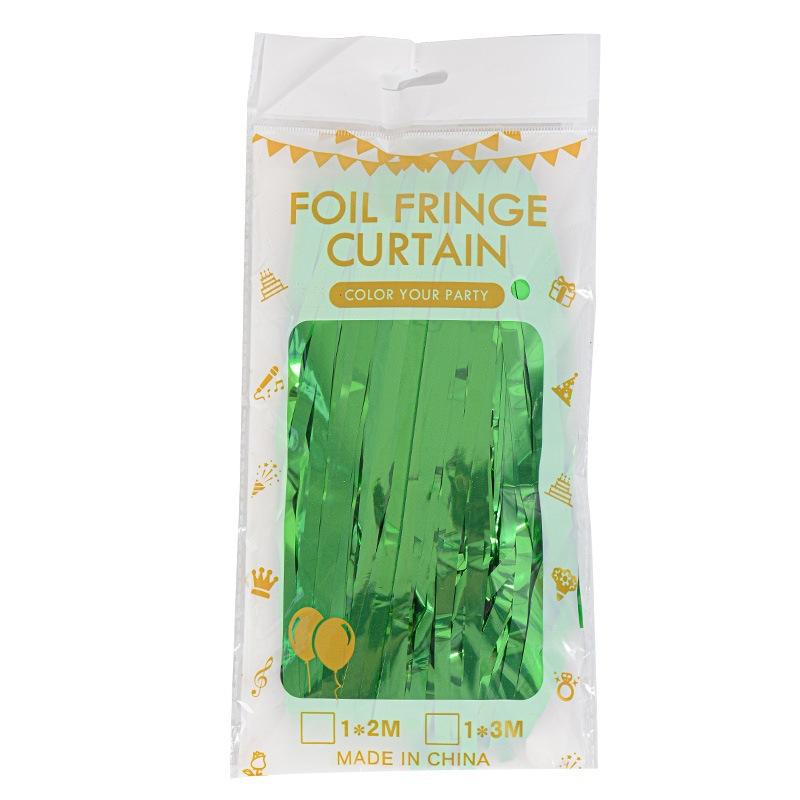 Bright Rain Curtain Background Wall Fringed Rain Curtain Wedding Stage Birthday Party Decorative Rain Curtain