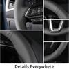 Customized Car Steering Wheel Cover For Kia Sorento 2015 2016 2017 2018 Sedona 2015-2019 Car Accessories Hand-sewn Steering Wrap