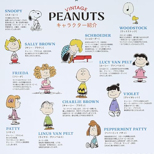 Sanrio Calendar de perete L 2025 Snoopy Agatator 453161