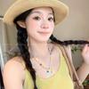 Summer Vacation Style Starfish Necklace for Women