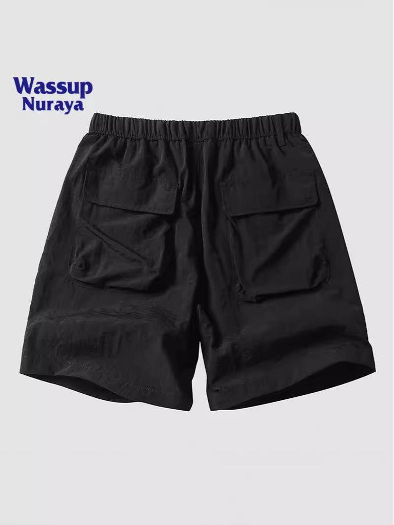 Trendy Summer Men's Casual Shorts - Korean Style Mid-Length, Loose Fit