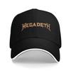 Megadeths Metal Music Lovers Baseball Cap Outdoor Gym Sunscreen Hip Hop Hats Men Women Vintage Print Baseball Caps