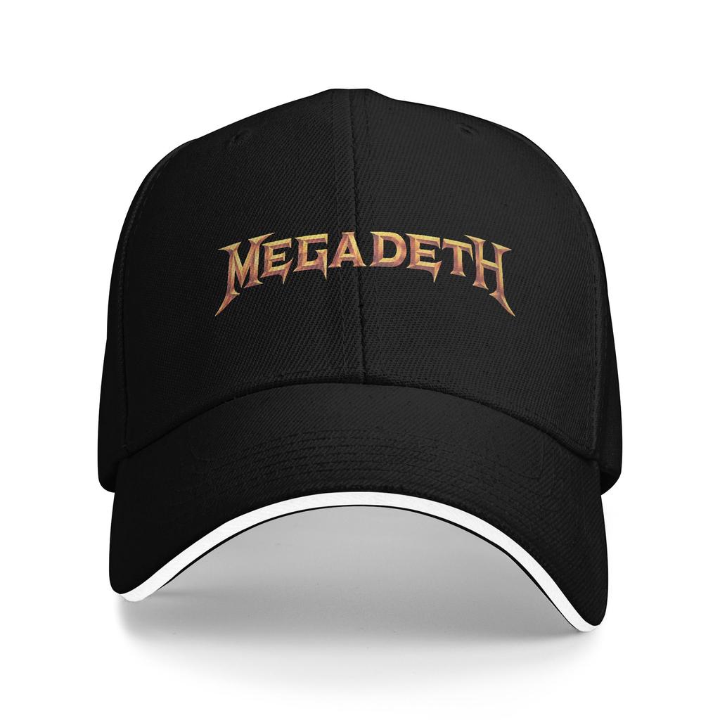 Megadeths Metal Music Lovers Baseball Cap Outdoor Gym Sunscreen Hip Hop Hats Men Women Vintage Print Baseball Caps