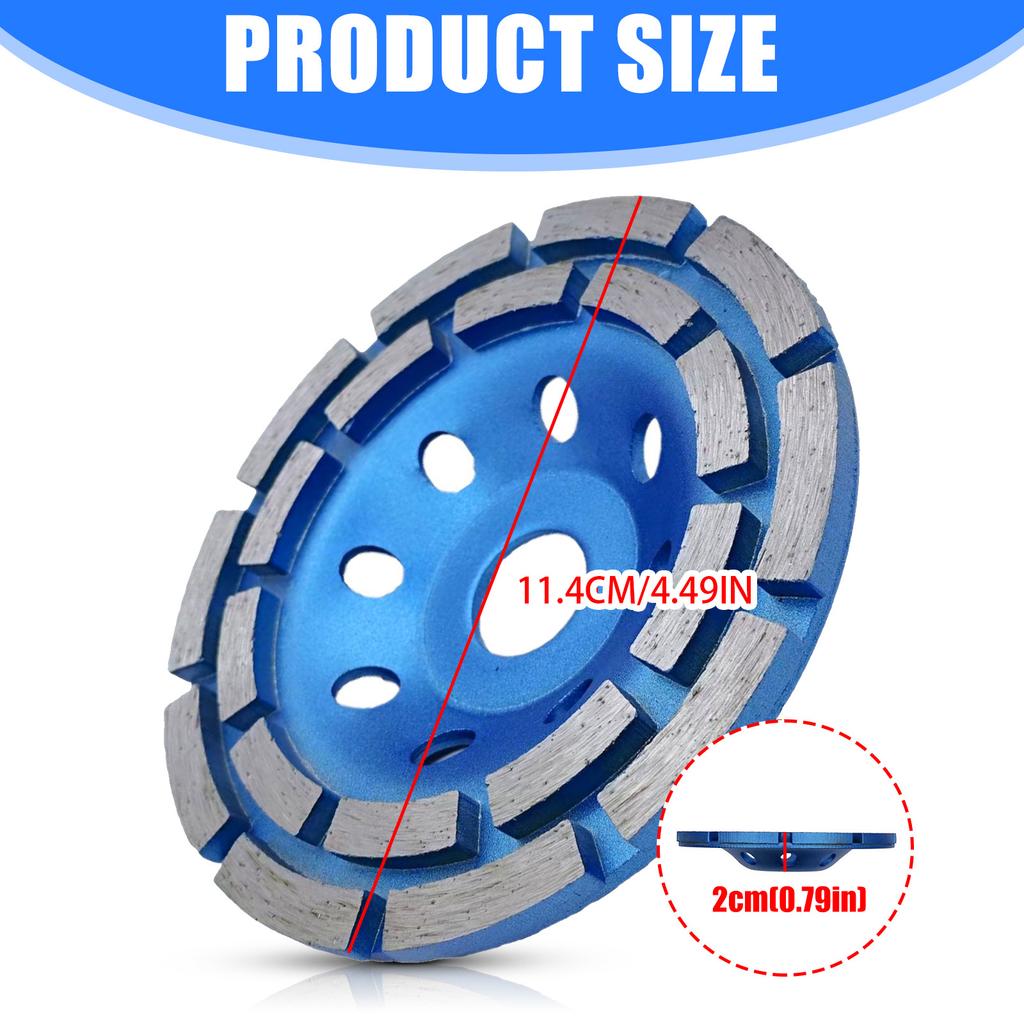 Metal Grinding Disc 125MM Metal Grinder Wheel Abrasive Concrete Tool Metalworking Cutting Wheels Cup Sawing