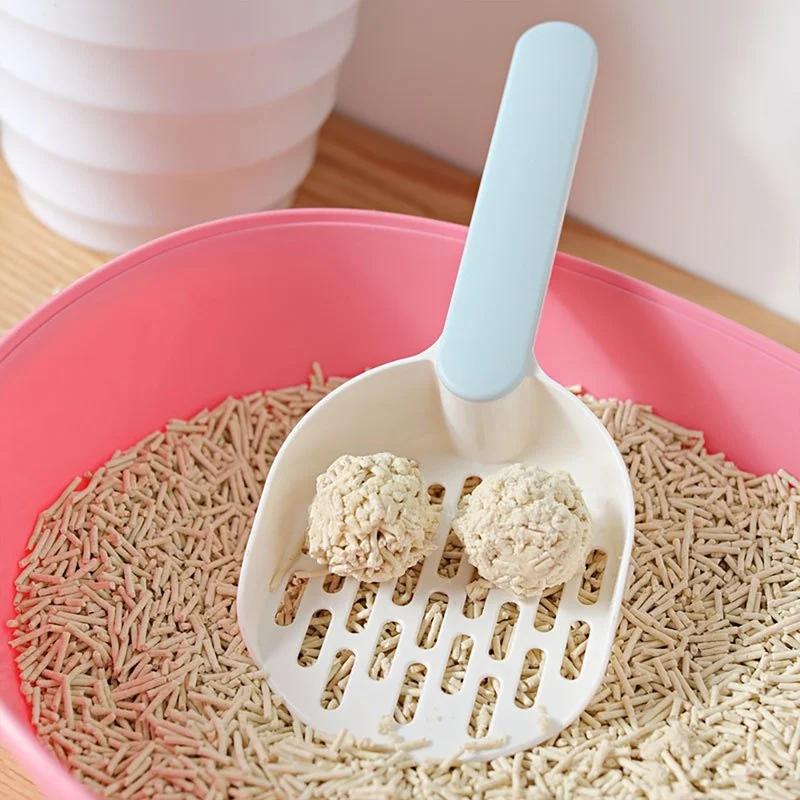 Cat Litter, Stool, Sand Spoon, Sieve, Shovel, Bracket Set, with Storage Box, Pet Kitten, Portable Cleaning Tool Kit