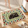 Door Animal Mat Bedside J-Joao Entrance Bath Floor Decoration Corridor Door Mat Carpet Incerti Art Living Room Balcony