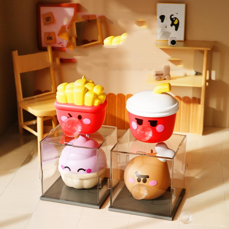 Cute Food Series Spitting Bubbles Squishy Press Toys Stress Stress Ease Tactile Antistress Toys For Adults Kids Toys Gifts