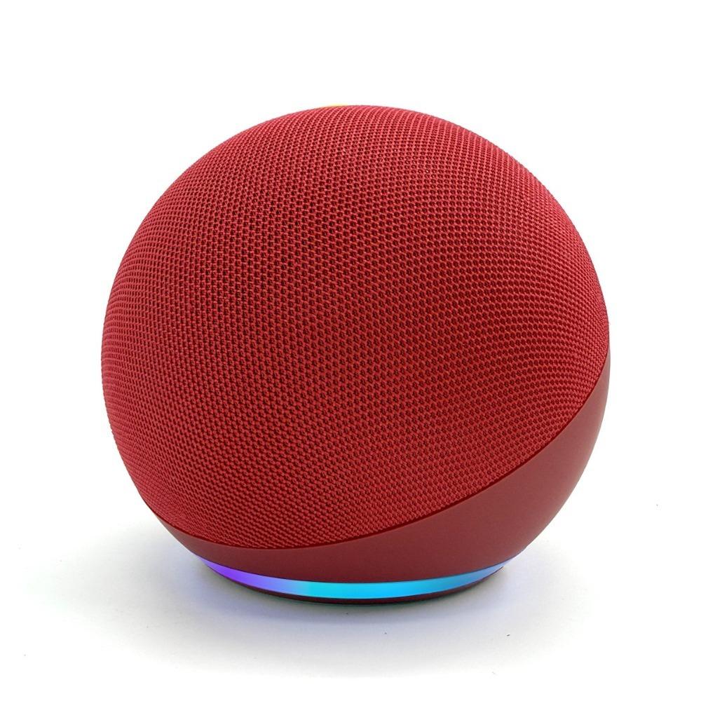

Card-insertion Card Smart Bluetooth Speaker Spherical Outdoor Small Speaker Desktop Speaker червоний