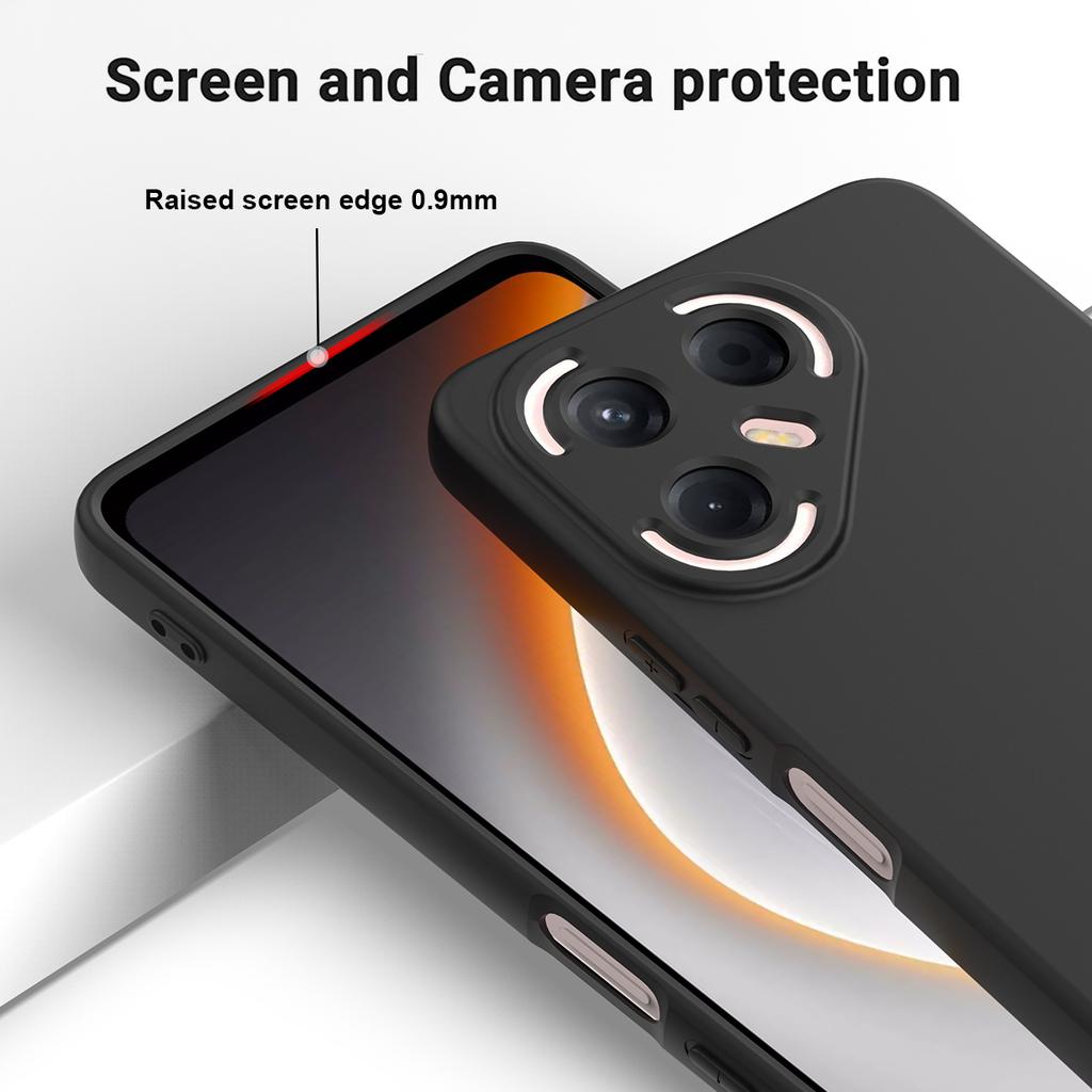For TECNO Pova 7 5G Liquid Silicone Case Phone Back Cover with Hand Strap