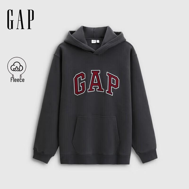 

Толстовка с капюшоном из флиса с вышивкой логотипа Gap унисекс 788239 L