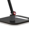 Black Black Dual-Arm Basic Aluminum Tablet Stand Base 14 * 16cm 360° Rotatable Foldable Desktop Phone Holder