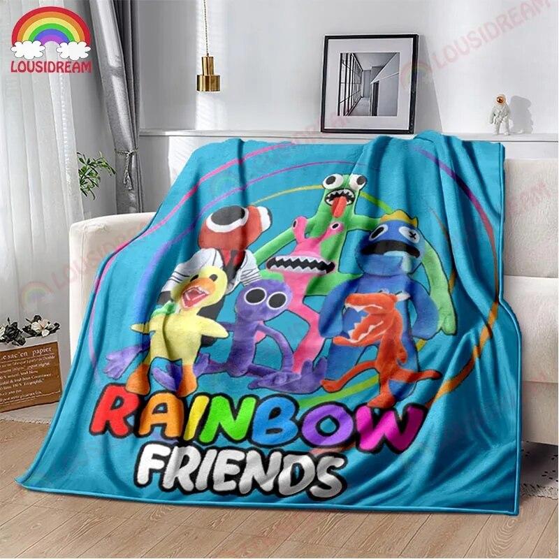 

Игра Радуга Друзья Kawaii Синий Монстр Фланелевое Одеяло для Детей Рождественские Подарки Кровать Диван Стул Применимо Всесезонное Пустое