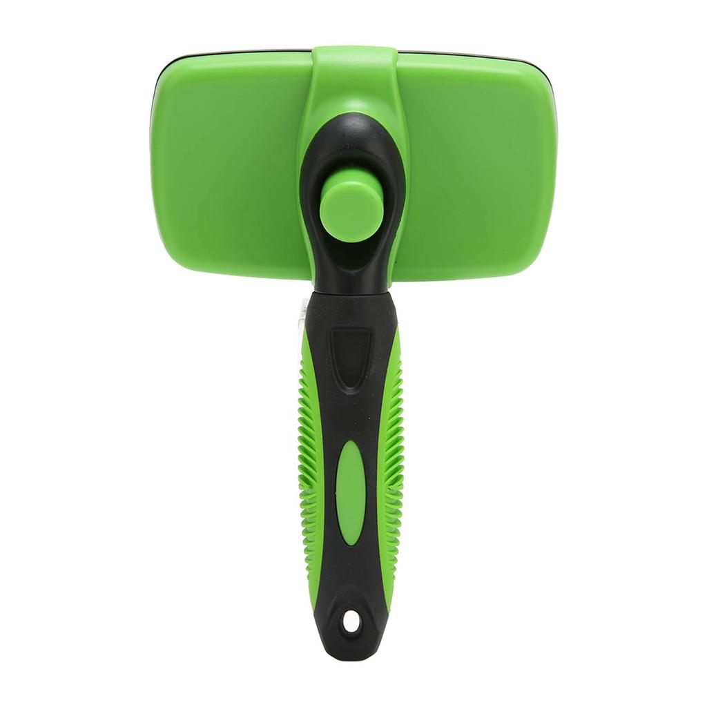 Pet Self Cleaning Brush Ergonomics Stainless Steel Needle Hair Shedding Pet Grooming Comb Brush for