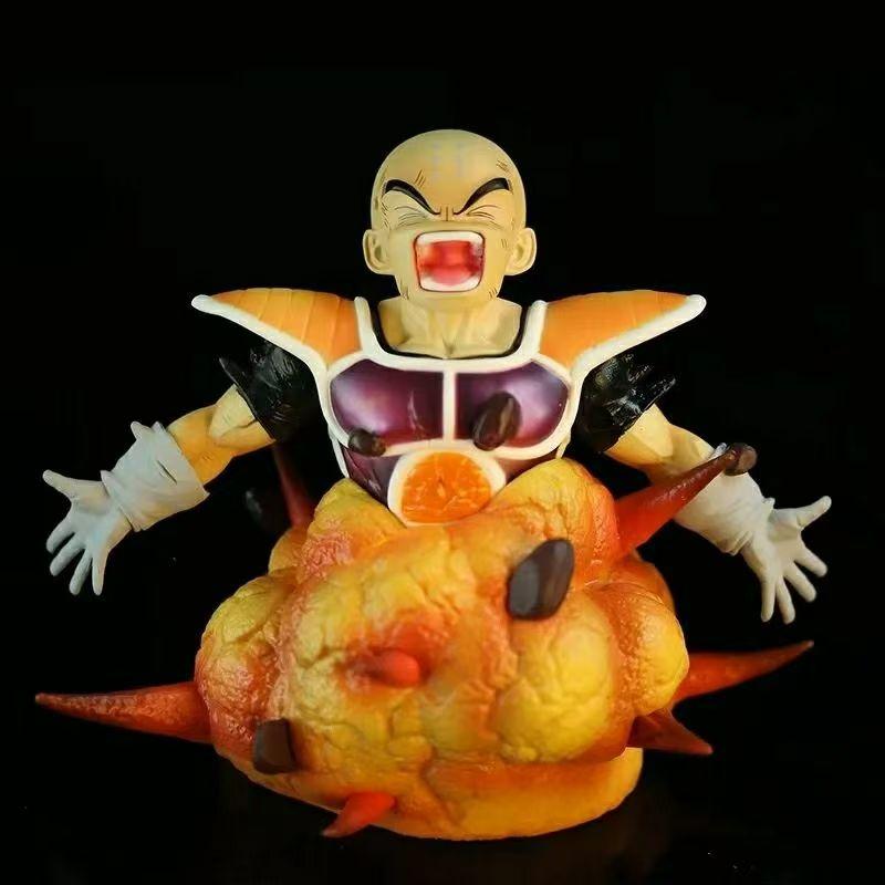 

Anime Dragon Ball Cartoon Figurine Explosion Krillin Gk Statue Action Figures PVC Luminous Figures Doll Model Decora Toys Gift
