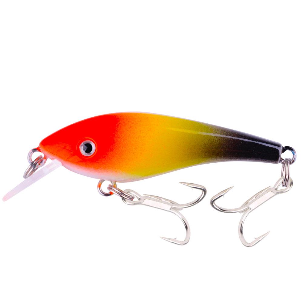 Swim Fish Fishing Lure 6.2cm 4.5g Artificial Hard Crank Bait Topwater Wobbler Japan Mini Fishing Crankbait Lure