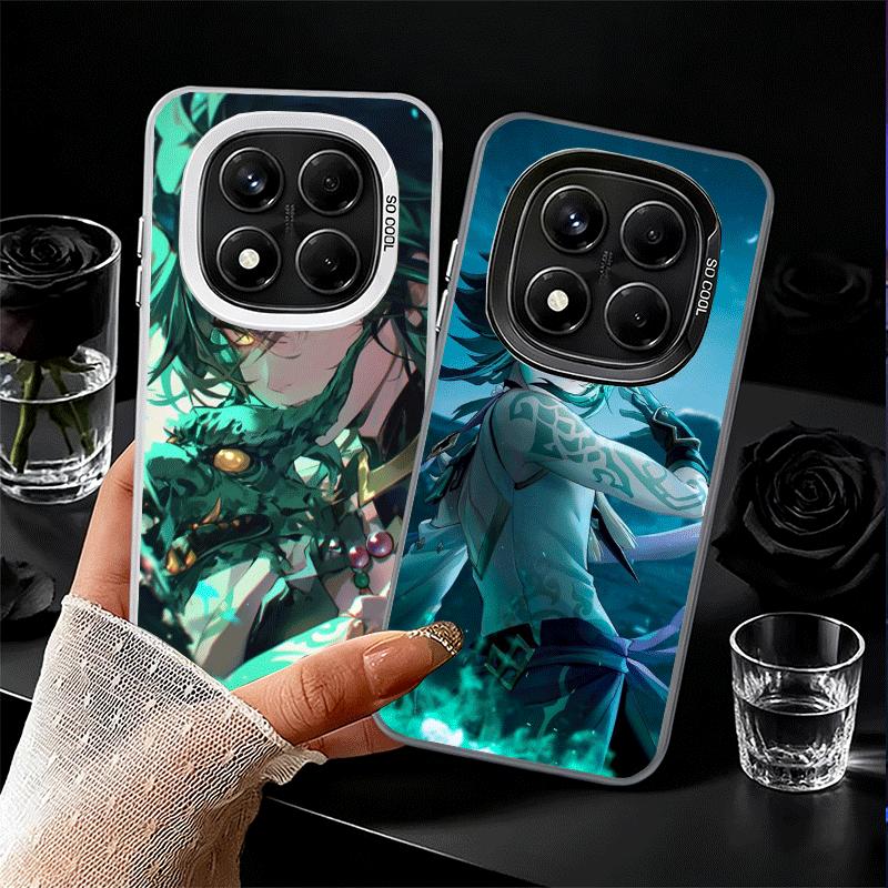 Genshin Impact Xiao Soft Phone Case for Xiaomi Redmi Note 13 14 15 Pro Plus 12S 12 11S 11 11T 10S 10 Shockproof Cover Back Shell