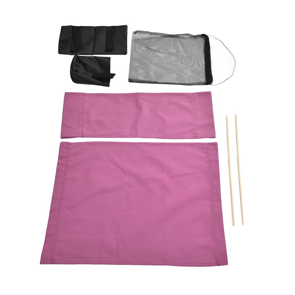 Director Chair Cover Replacement with Storage Bag Canvas Seat Chair Protective Cover for
