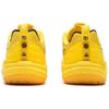Li Ning Synthetic Leather Comfortable Trendy Non-Slip Wear-Resistant Low-Top Badminton Shoes Unisex sneaker Yellow AYZU019-4