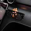 Auto Multifunktionaler Auto-Brillenclip Brillenhalter Autoaufbewahrung Auto-Sonnenbrillenclip Kreative Autozubehör