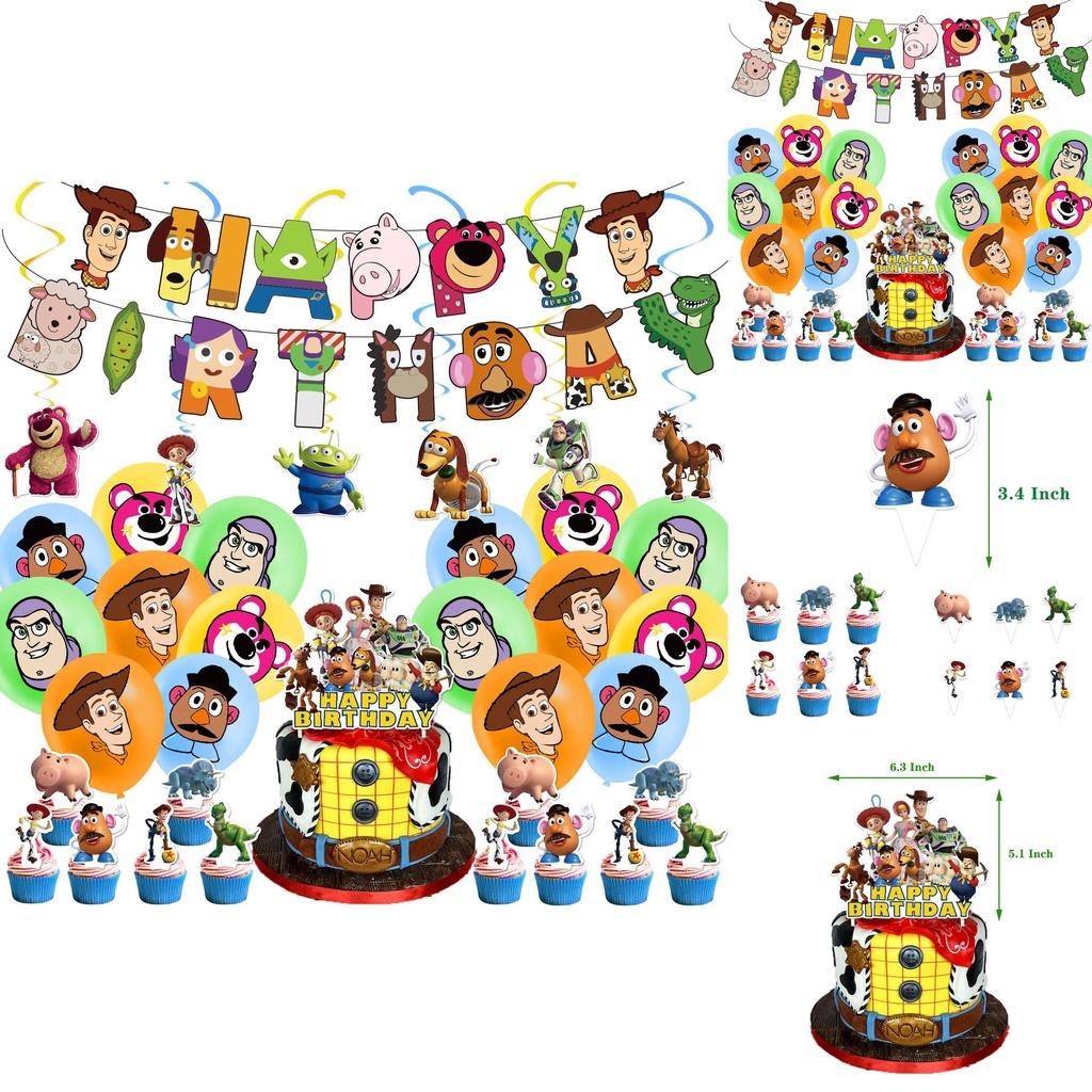 Toy Story Buzz Lightyear Birthday Party Banner Supplies Set For Kids Vibrant And Festive Décor