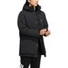 Down Jackets Men's Black Hooded Thickened HN2096