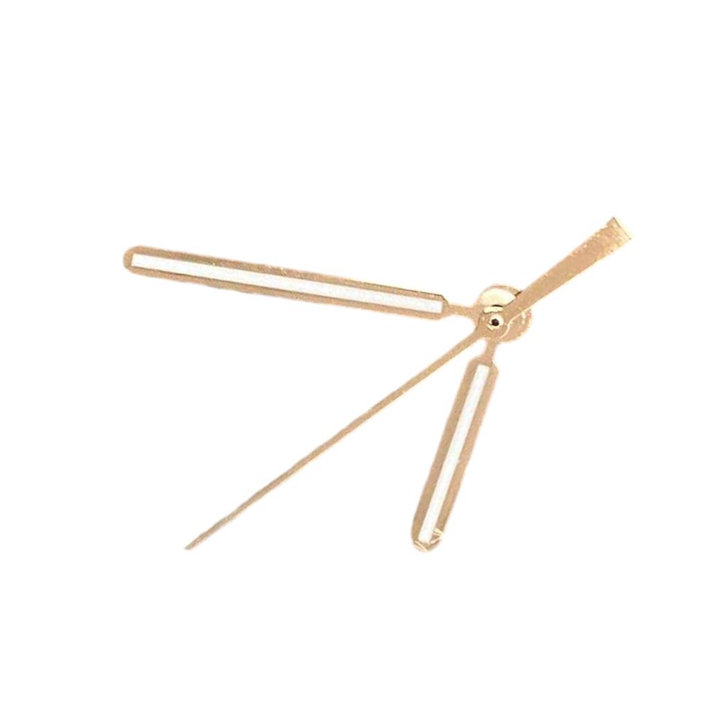Glowing Watch Hands Replacement Accessory for NH35 NH36 4R 7S Movement In Silver Rose Gold Vibranting Color Designs
