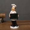 Artistic Miniature Chefs Statue Resin Cooking Craft Figurine Collectible Ornament For Kitchen and Dining Room Display
