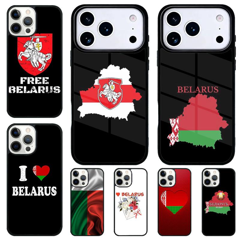 Belarus Flag soft Phone Case for iPhone 17 Air 16 15 11 12 14 13 Pro Max Shockproof Cover