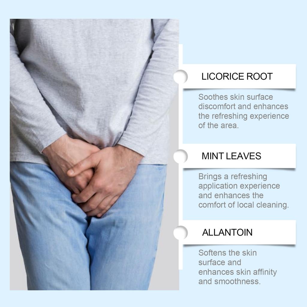 Male Care And Health Cream Reduces Odor , Alleviates Discomfort , Promotes Health , And Is A Gentle External Care Cream.