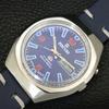 VINTAGE RICOH R31 AUTOMATIC JAPAN MENS BLUE COLOR DIAL WATCH a707692-1