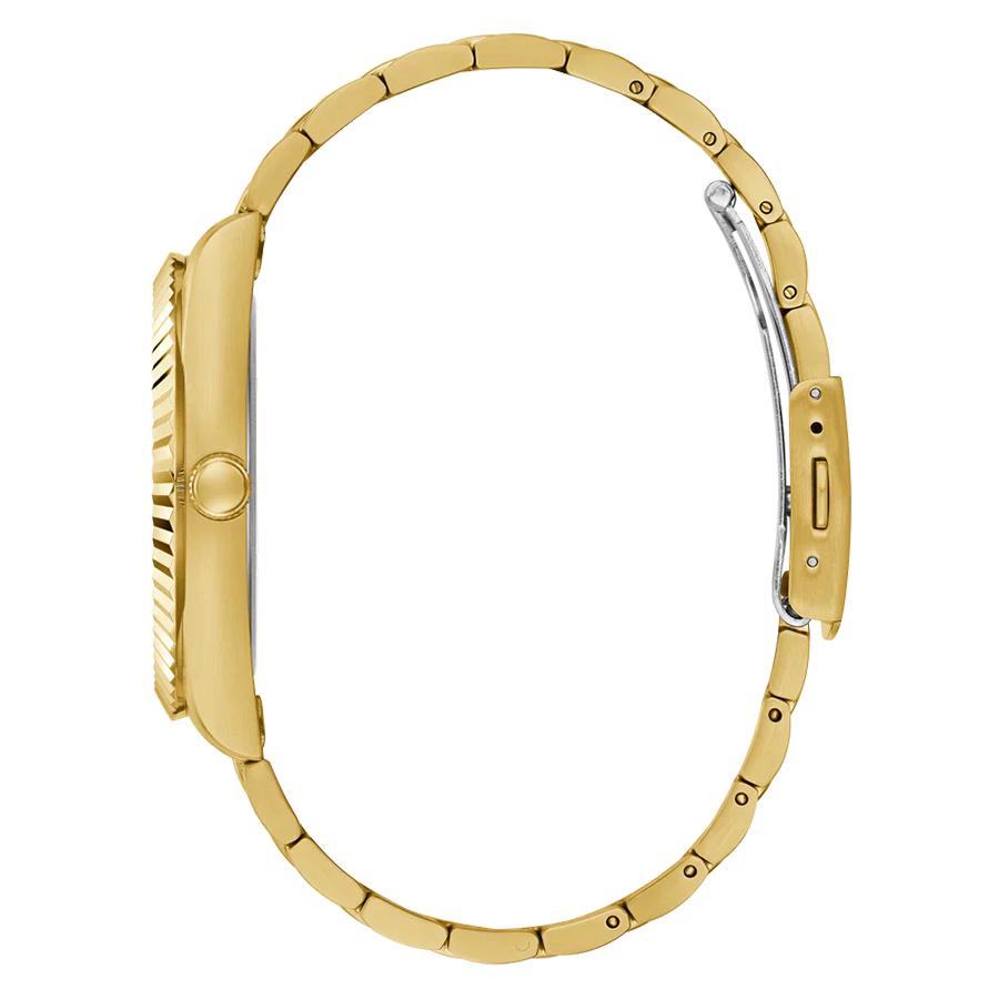 Guess Gold Stainless Steel Men's Quartz Watch with Date - GW0265G3