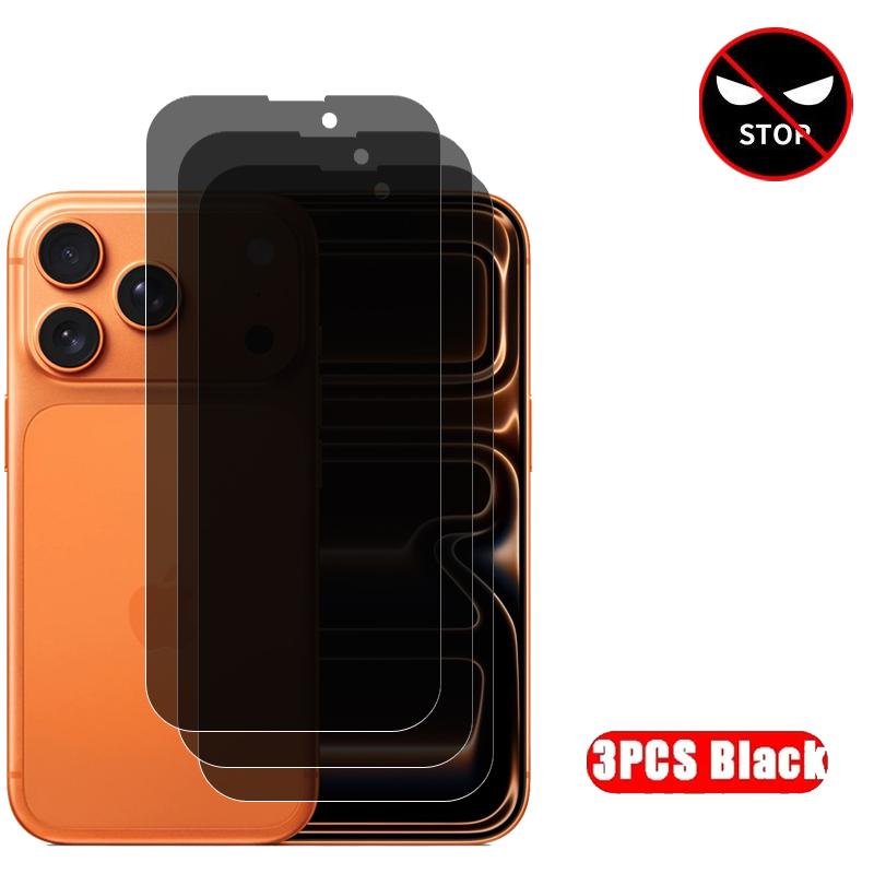For iphone 17 Pro Privacy Screen Protector Tempered Glass Anti-spy Protective Phone Anti Peeping Film For iphone Air 17 Pro Max