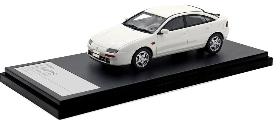 INTERALLIED Hi Story Scale Mazda LANTIS Type R 2000 In Shast Finished HS488WH 1/43 (1995) White, Model,
