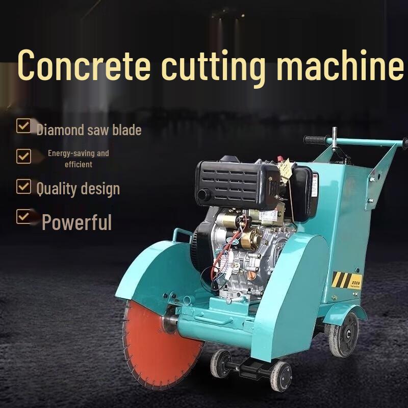 Kedehe 8,2 kW Diesel Betongveiskjærer CN-plugg (adapter inkludert)