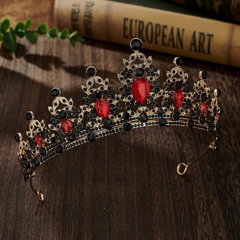 Hochzeit Haar Tiara Kristall Brautkrone Kopfschmuck Modisches Haarband Stirnband Haarschmuck Kopfschmuck Geschenk