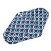 5pcs Washable Reusable Sanitary Pad Women Travel Portable Soft Brthable Printed Elegant Menstrual Pad