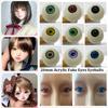 1pair with 3 Dimensional Fitting Eye Acrylic Fake Eyes Eyeballs DIY Doll Making Crafts  For BJD Doll