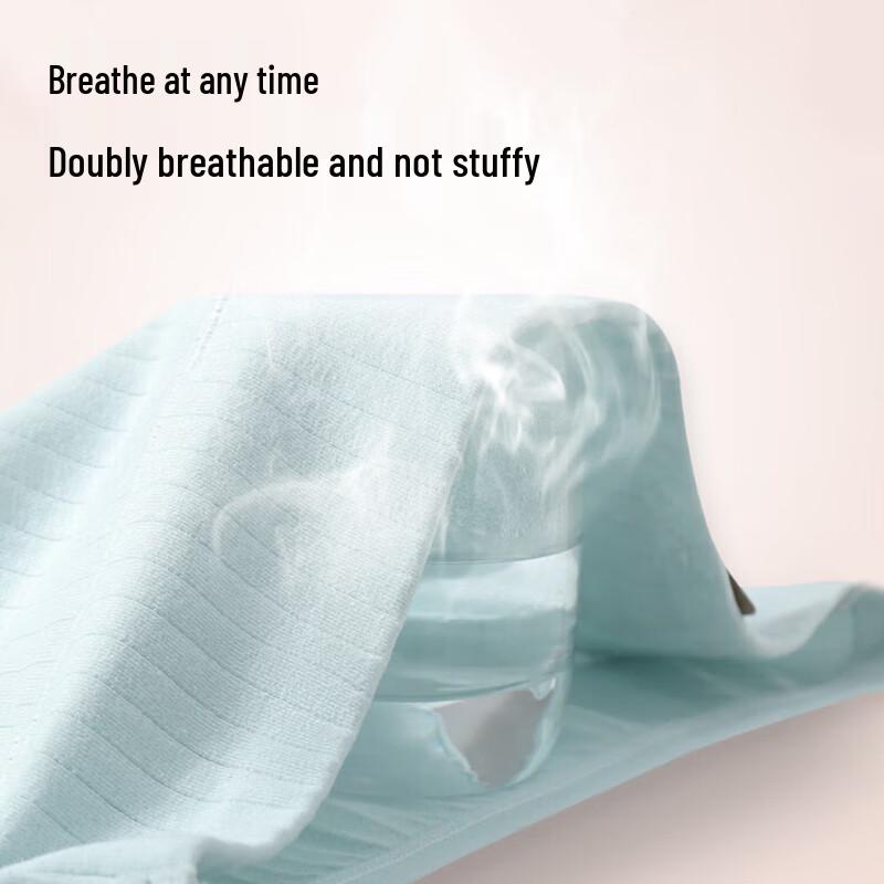 LANGSHA Women's High-Waist Cotton Antibacterial Briefs