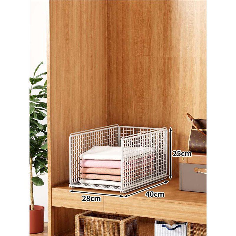 Organizator szaf: Warstwowe przegródki do przechowywania ubrań