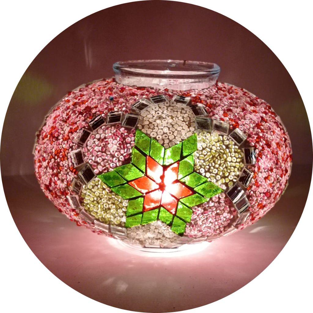 Rankų darbo šviestuvų gaubtas, turkiškas marokietiškas spalvingas mozaikinis stiklas, antikvarinė lempa mozaikinė lempa Osmanų autentiška liustra senovinė lempa naktinė lempa,