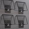 1pc-Stainless Steel Soap Rack Punch-free Nail-free Bathroom Single Layer Drain Wall Hanging Sucker Soap Box Light Luxury Shelf