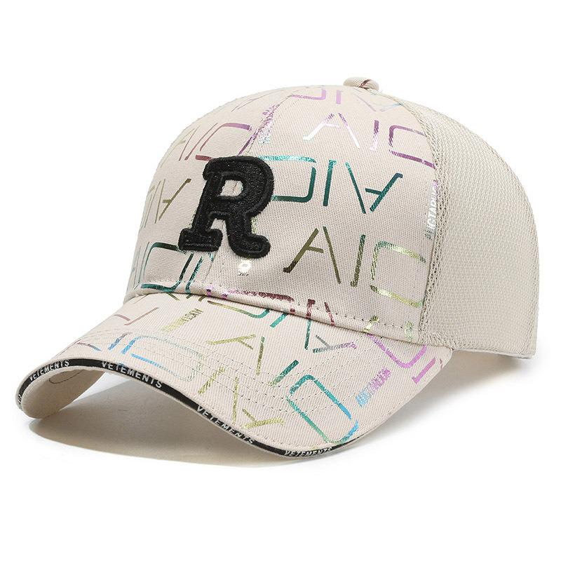 Men's & Women's Versatile Mesh Baseball Cap: Spring/Summer Breathable Sun Protection with Embroidery