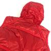 MONCLER Hooded HEVER GILET Apparel Sleeveless Down vest down / Nylon Red