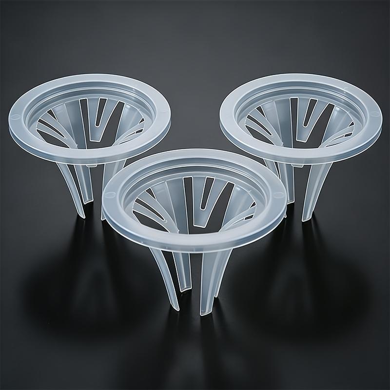 3pcs Small Hydroponic Seedling Pots Portable PP Net Cups For Herbs Vegetables Tulip Bulb Aquaponics Hydroponic Systems