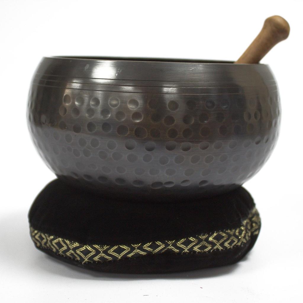 Singing Bowl Cushion Velvet 11 Cm