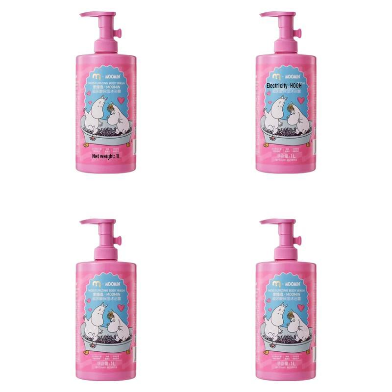 Maizhenxuan X MOOMIN Hyaluronic Acid Hydrating Shower Gel