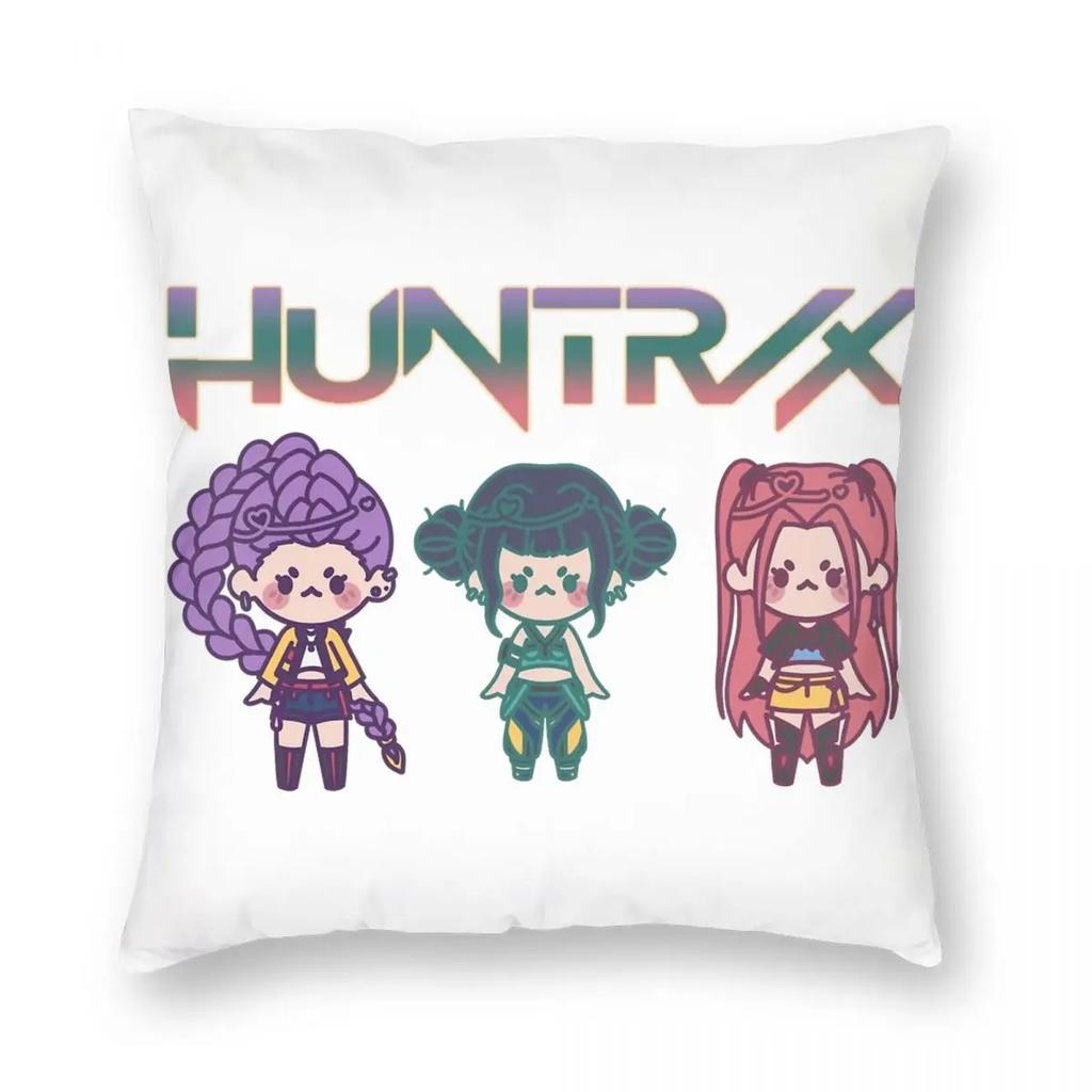 Rumi Kpop Demon Hunters Pillowcase, Double Sided Printing Cushion Cover, Anime Polyester Decor Throw For Home Sofa